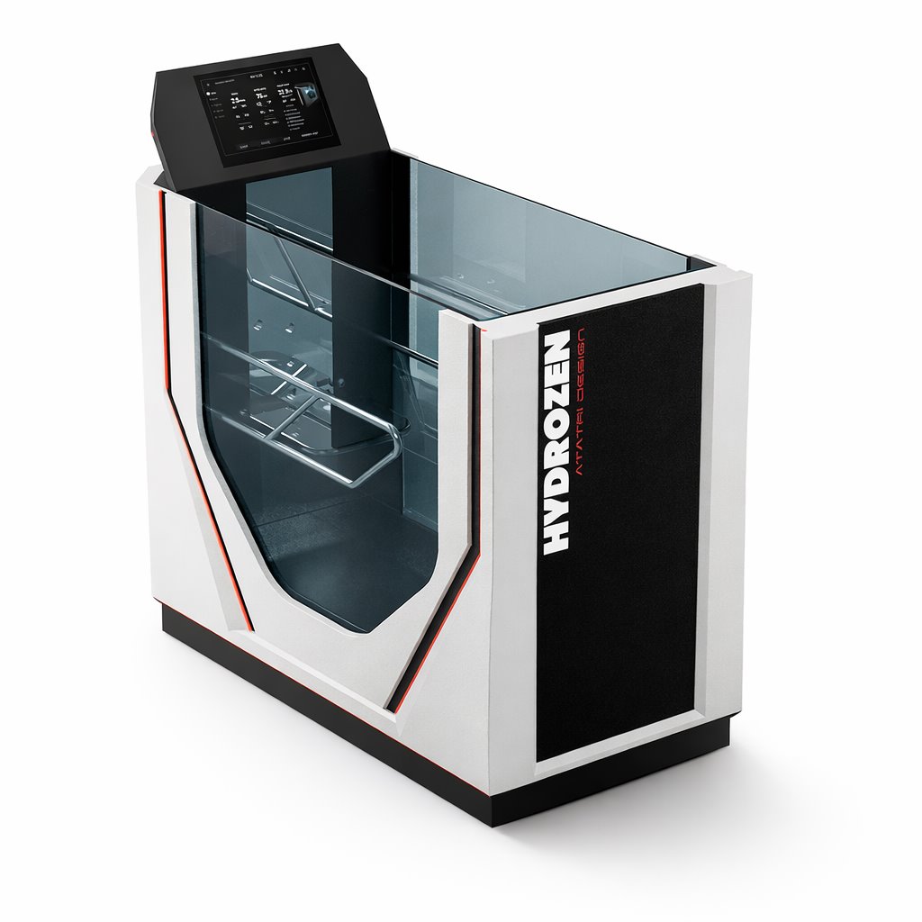 HYDROZEN top view with console